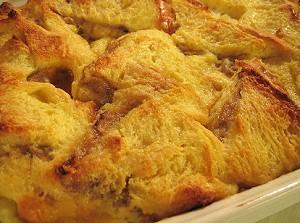 Bread and butter pudding