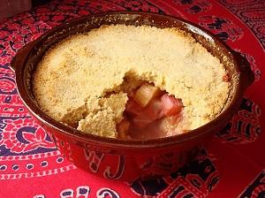 Rhubarb Crumble