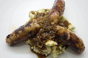 Bangers and mash
